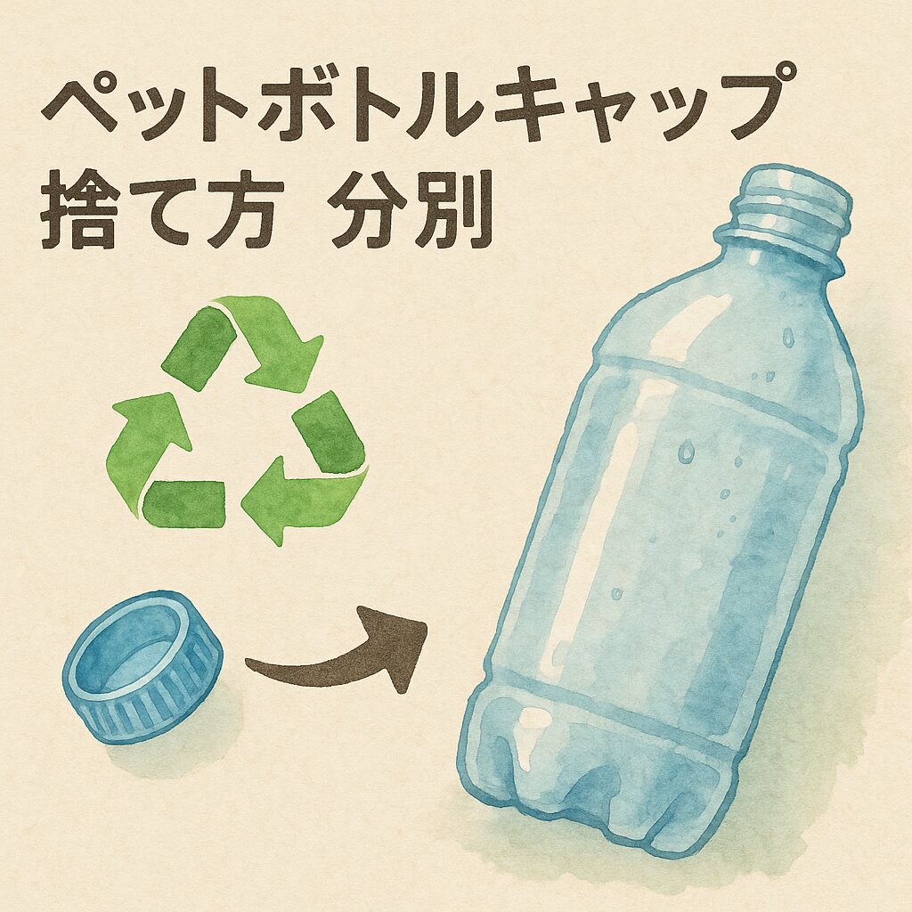 ペットボトルキャップ 捨て方 分別